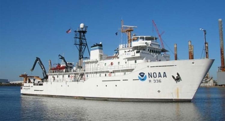 Blue Water Desalination Provides Endless Pure Water to NOAA Research Vessel